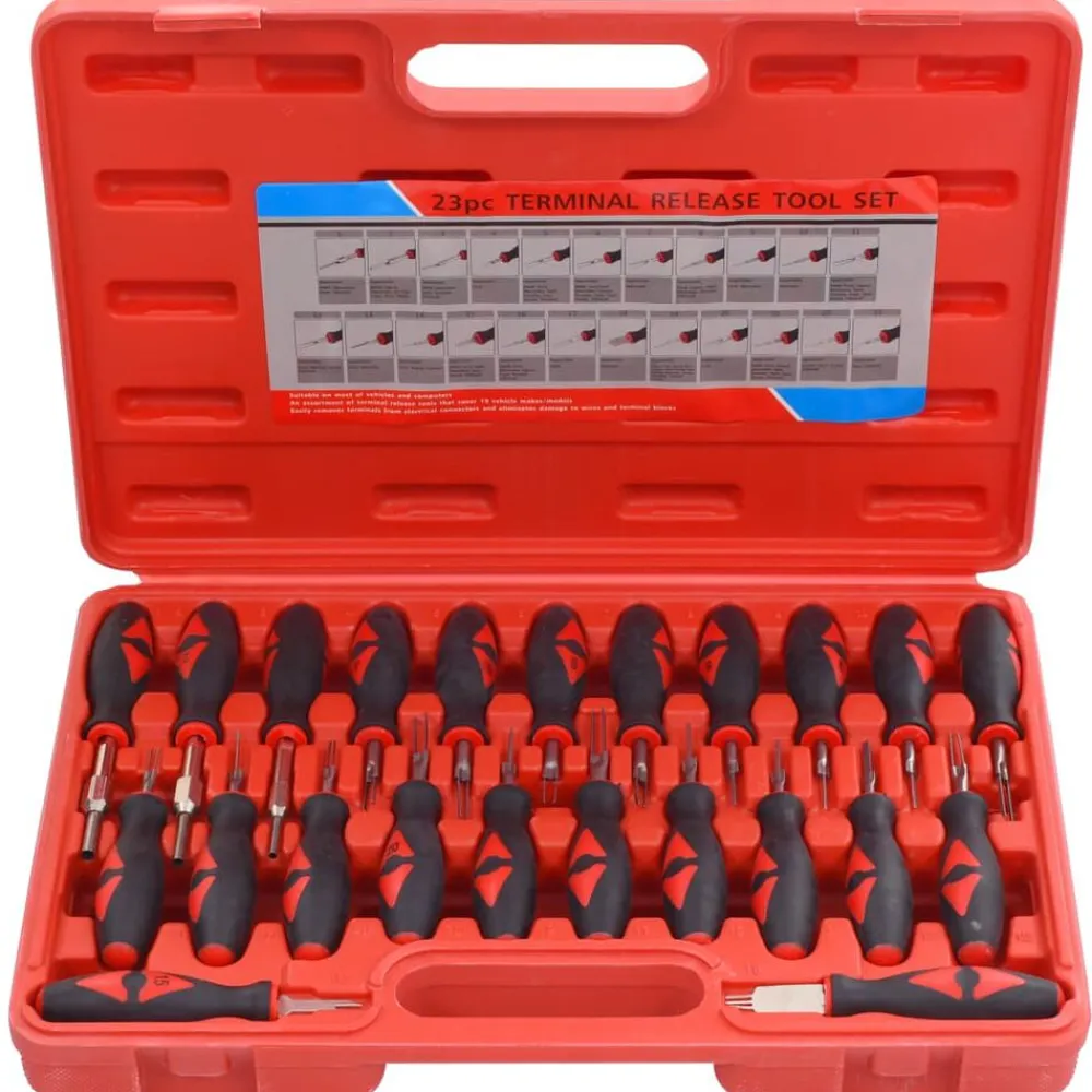 vidaXL Juego de herramientas de desbloqueo 23 piezas New