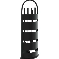 vidaXL Accesorios Para Hornos De Leña Y Chimeneas-Juego de herramientas para chimenea de 5 piezas, 23 x 15 x 66 cm, acero