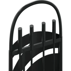 vidaXL Juego de herramientas para chimenea de 5 piezas, 23 x 15 x 66 cm, acero Clearance