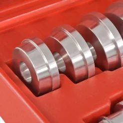 vidaXL Juego de instalador de anillos de rodadura y juntas 10 piezas