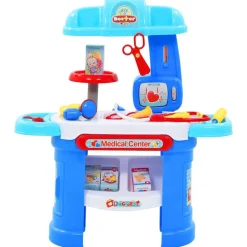 vidaXL Juego de ir al médico para niños 15 piezas 38x30x67,5 cm Discount
