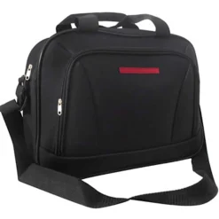 vidaXL Juego de maletas de viaje 5 piezas Negro Discount