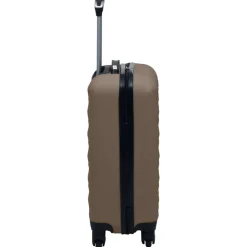 vidaXL Juego de maletas rígidas con ruedas 2 piezas ABS marrón Marr&oacute;n New