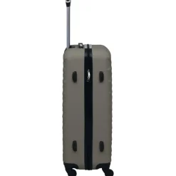 vidaXL Maletas Y Bolsos De Viaje-Juego de maletas rígidas con ruedas 2 piezas ABS gris