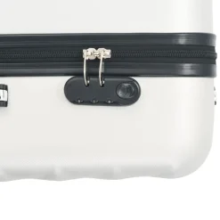 vidaXL Maletas Y Bolsos De Viaje-Juego de maletas rígidas trolley 3 pzas brillante ABS
