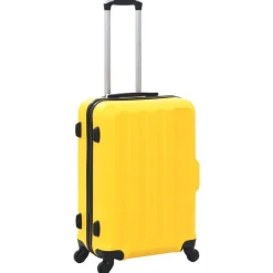 vidaXL Maletas Y Bolsos De Viaje-Juego de maletas rígidas con ruedas trolley ABS