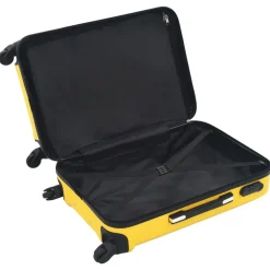 vidaXL Maletas Y Bolsos De Viaje-Juego de maletas rígidas con ruedas trolley ABS