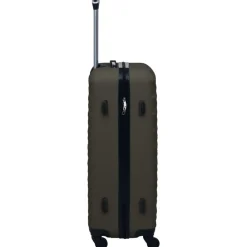 vidaXL Juego de maletas rígidas con ruedas 3 piezas ABS gris Antracita New