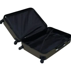 vidaXL Juego de maletas rígidas con ruedas 3 piezas ABS gris Antracita New