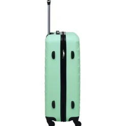 vidaXL Maletas Y Bolsos De Viaje-Juego de maletas rígidas con ruedas 2 piezas ABS verde