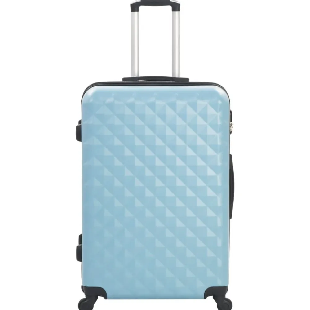 vidaXL Maletas Y Bolsos De Viaje-Juego de maletas rígidas con ruedas trolley 3 piezas ABS