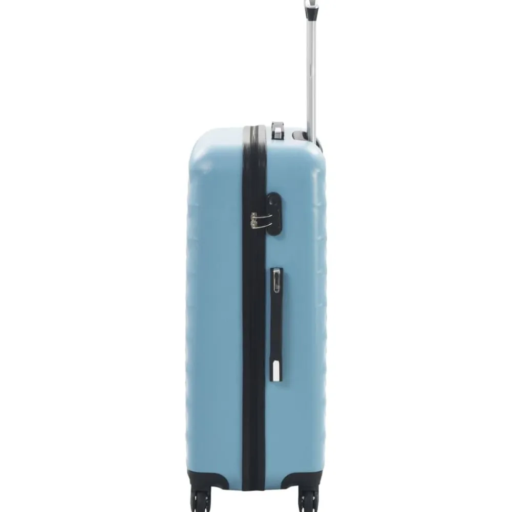 vidaXL Maletas Y Bolsos De Viaje-Juego de maletas rígidas con ruedas trolley 3 piezas ABS