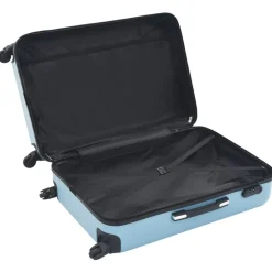 vidaXL Maletas Y Bolsos De Viaje-Juego de maletas rígidas con ruedas trolley 3 piezas ABS