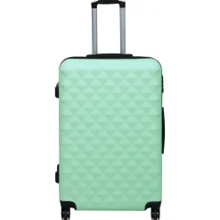 vidaXL Maletas Y Bolsos De Viaje-Juego de maletas rígidas con ruedas 3 piezas ABS