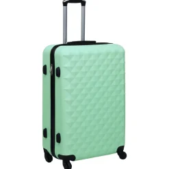 vidaXL Maletas Y Bolsos De Viaje-Juego de maletas rígidas con ruedas 3 piezas ABS