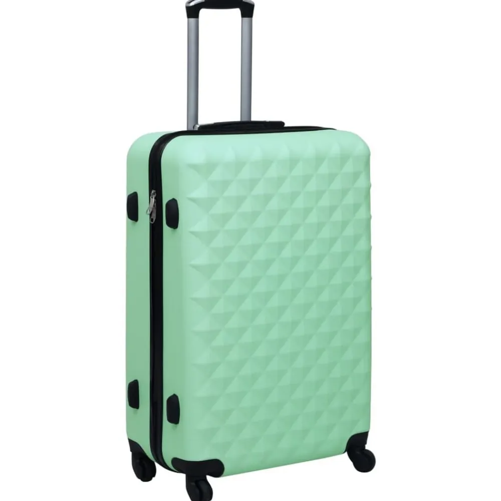 vidaXL Maletas Y Bolsos De Viaje-Juego de maletas rígidas con ruedas 3 piezas ABS