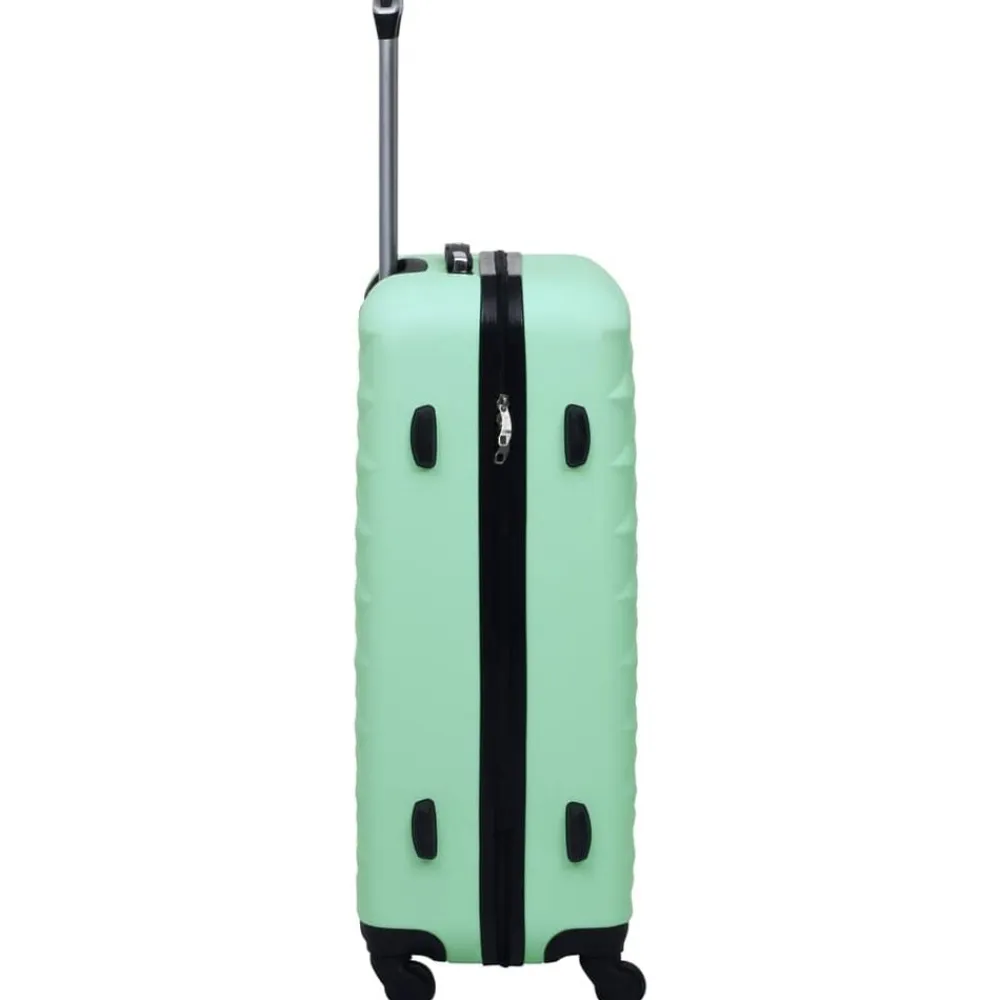 vidaXL Maletas Y Bolsos De Viaje-Juego de maletas rígidas con ruedas 3 piezas ABS