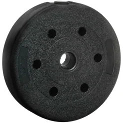 vidaXL Fitness Y Musculación-Juego de Mancuernas 2 en 1 30kg Negro y rojo