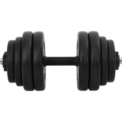 vidaXL Juego de mancuernas 2x15 kg Sale