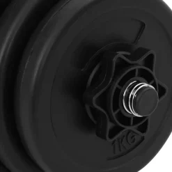 vidaXL Juego de mancuernas 2x15 kg Sale