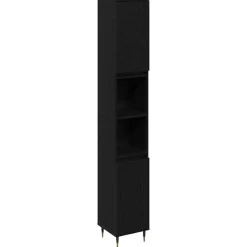 vidaXL Conjuntos De Muebles-Juego de muebles de baño 3 pcs 30 x 30 x 190 cm