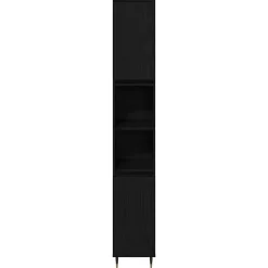 vidaXL Conjuntos De Muebles-Juego de muebles de baño 3 pcs 30 x 30 x 190 cm