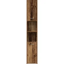 vidaXL Conjuntos De Muebles-Juego de muebles de baño 4 piezas madera ingeniería envejecida
