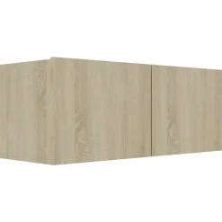 vidaXL Juego de muebles de salón 7 piezas Roble Sonoma Online