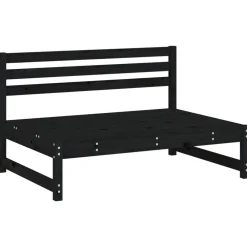 vidaXL Muebles De Jardín-Juego de muebles de jardín 2 pzas madera maciza de