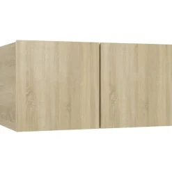 vidaXL Muebles Tv-Juego de muebles de salón 8 piezas