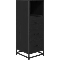 vidaXL Conjuntos De Muebles-Juego de muebles de baño 4 pcs Madera de ingeniería