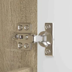 vidaXL Juego de muebles de baño con cajón con rueda 3 pcs Roble Sonoma Hot