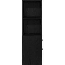 vidaXL Juego de muebles de baño 22 x 41 x 135 cm Roble negro Sale