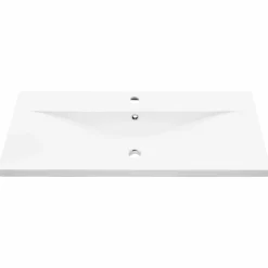 vidaXL Conjuntos De Muebles-Juego de muebles de baño 4 pcs Madera de ingeniería