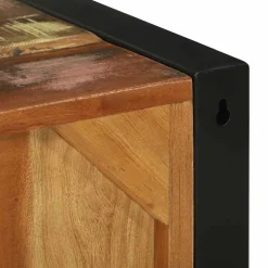 vidaXL Juego de muebles de baño 4 pcs Madera sólida recuperada New