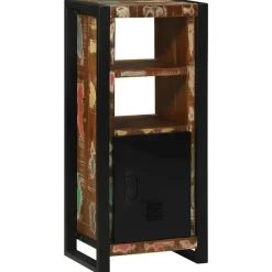 vidaXL Juego de muebles de baño 4 pcs Madera sólida recuperada New