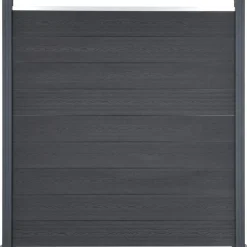 vidaXL Vallas De Jardín-Juego de paneles de valla WPC 180x186 cm
