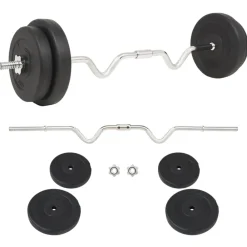 vidaXL Juego de pesas 30 kg Sale
