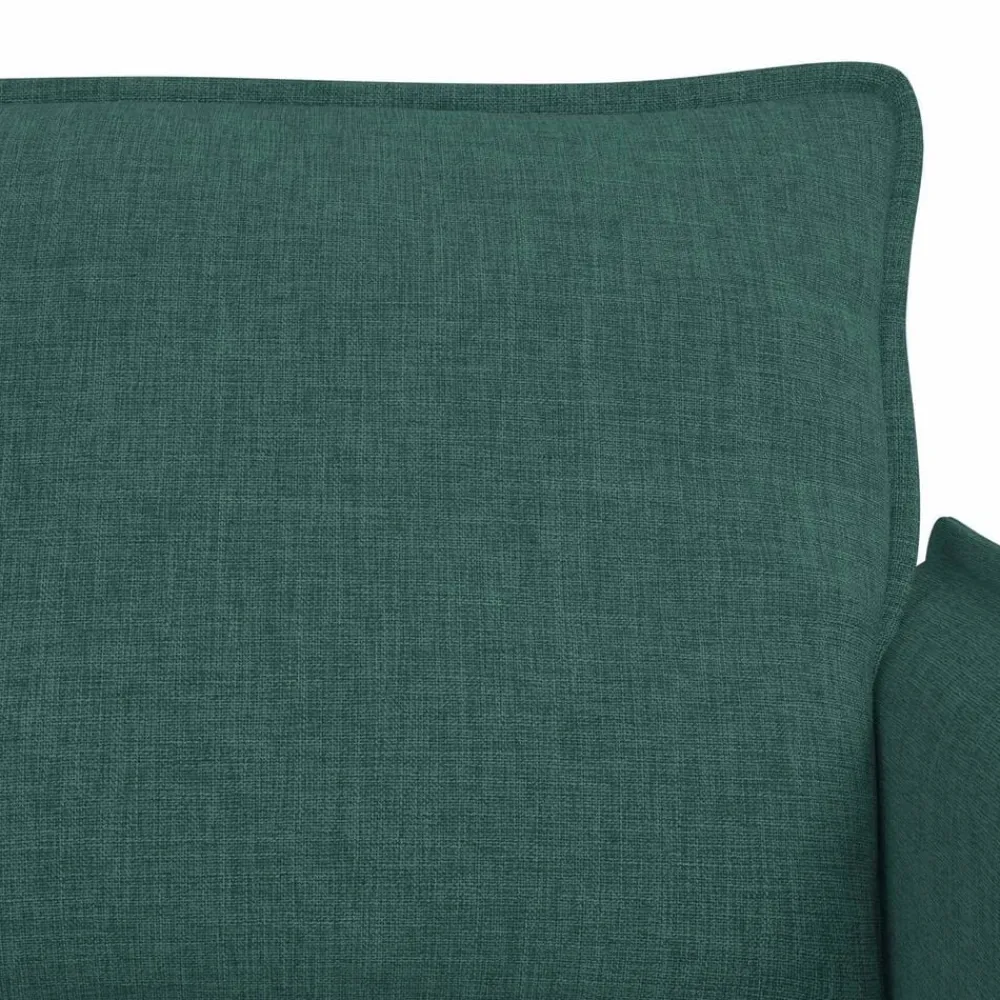 vidaXL Juego de Sofá 2 pcs 136 x 82 x 85 cm Tela Verde oscuro Hot