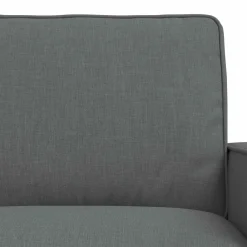 vidaXL Juego de Sofá 2 pcs 182 x 80 x 82 cm tela Gris oscuro Online