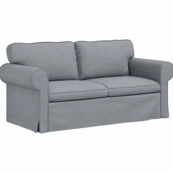 vidaXL Sofás-Juego de Sofá 2 pcs 175 x 82 x 80 cm tela