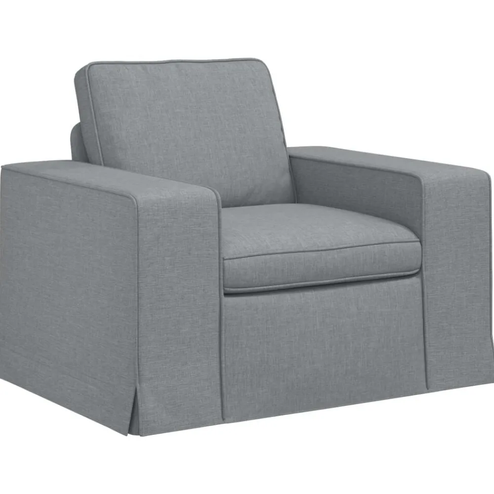 vidaXL Sofás-Juego de Sofá 2 pcs 182 x 80 x 82 cm tela