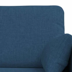 vidaXL Juego de Sofá 2 pcs 139 x 78 x 80 cm tela Azul Discount