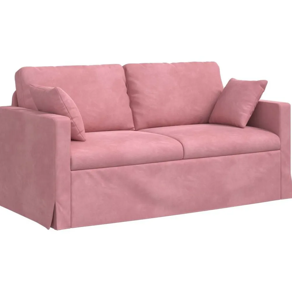 vidaXL Sofás-Juego de Sofá 2 pcs 158 x 78 x 80 cm Terciopelo