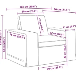 vidaXL Sofás-Juego de Sofá 2 pcs 182 x 80 x 82 cm tela
