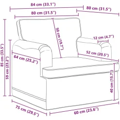 vidaXL Juego de Sofá 2 pcs 162 x 80 x 85 cm tela Taupé Online