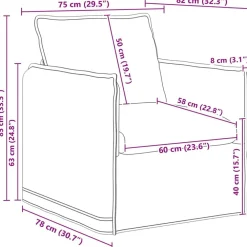 vidaXL Juego de Sofá 2 pcs 196 x 82 x 85 cm Tela Azul Outlet
