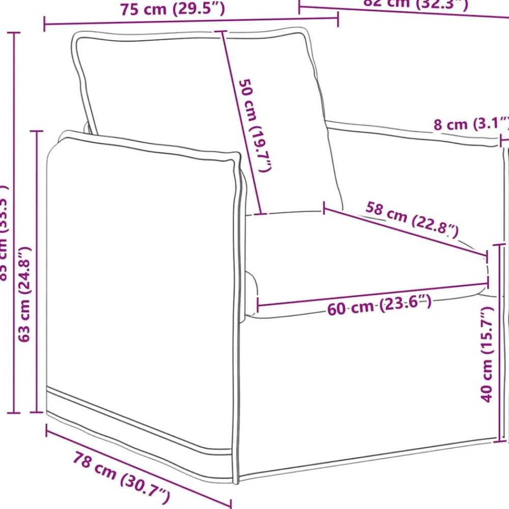 vidaXL Juego de Sofá 2 pcs 196 x 82 x 85 cm Tela Azul Outlet