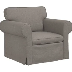 vidaXL Juego de Sofá 2 pcs 245 x 82 x 80 cm tela Taupé Discount