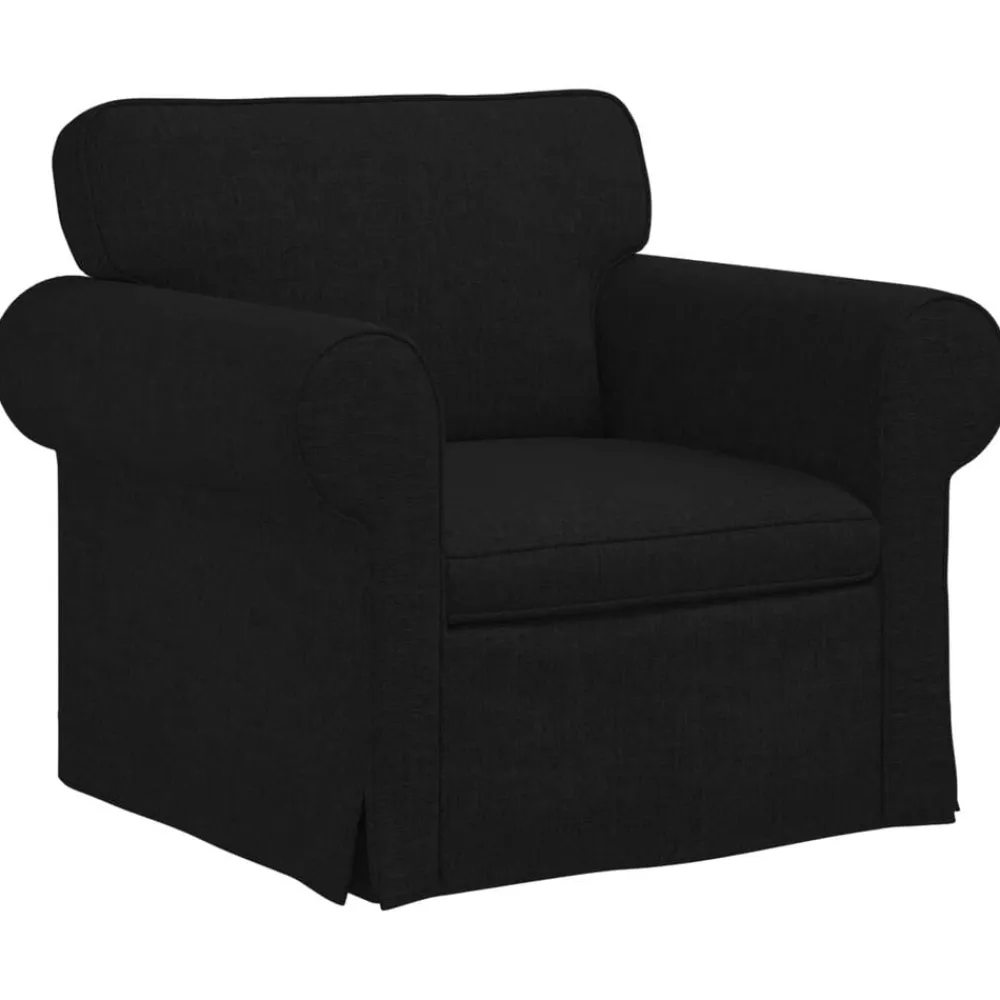 vidaXL Sofás-Juego de Sofá 2 pcs 175 x 82 x 80 cm tela